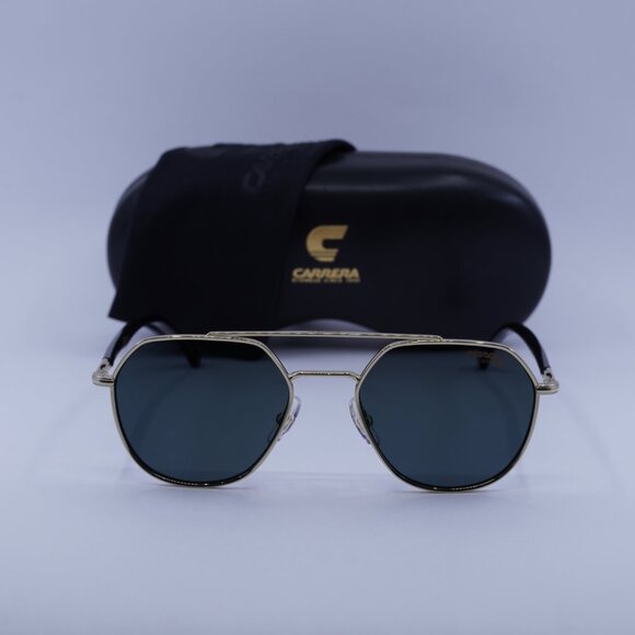 CARRERA 303/S 0J5G Q3 Aviator Sunglasses - Gold/Green Polarized - Picture 3 of 12